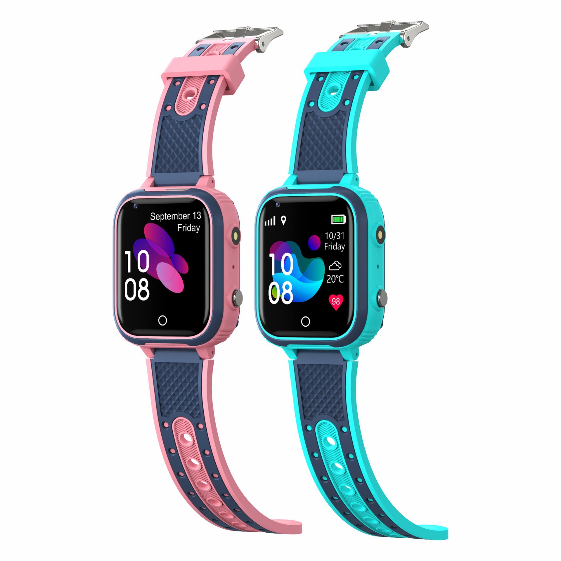 Smartwatch Watches Kids - Kind Smartwatch Camera Monitor Tracker Locatie