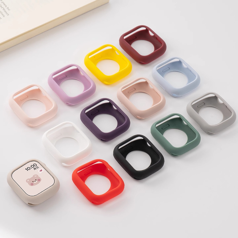 Iwatch Smartwatch Series 7 - Siliconen Case voor Apple Watch 11-10