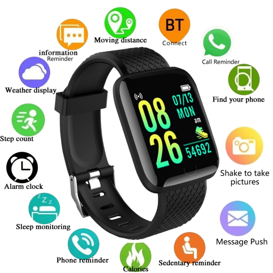 Watch Smart Y68 - Slimme horloges Mode Sportarmband Multifunctionele USB
