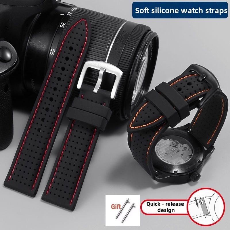 Tissot Watches Smartwatch - 20mm 22mm 24mm Siliconen Smart Horloge