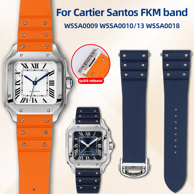 Cartier Watch Tank - 19mm 21mm Voor Cartier Santos WSSA0009