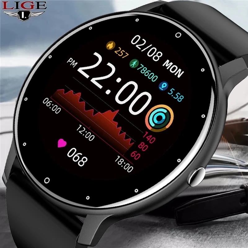 Smartwatch Watches For Mens - LIGE 2026 Nieuwe Smartwatch Heren Volledig