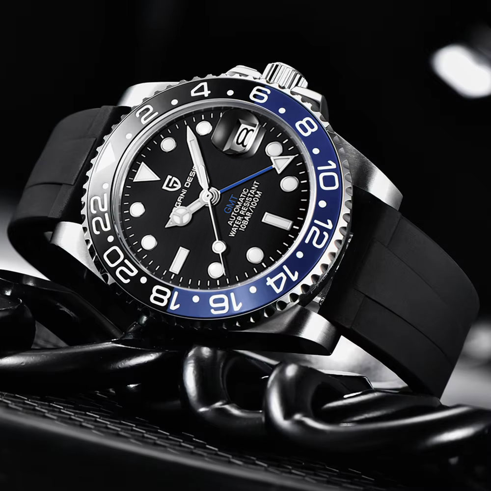 Cartier Watch Tank - PAGANI DESIGN 40 mm GMT mechanische