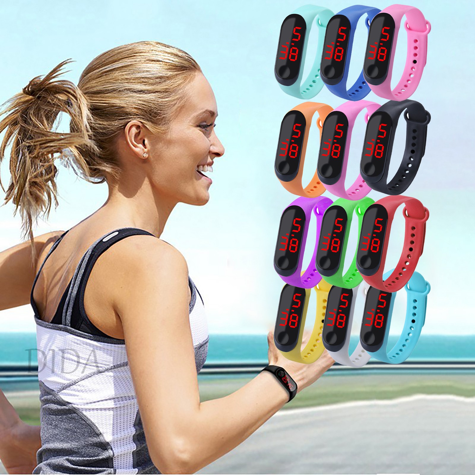 Smartwatch Watches Kids - Sport Outdoor Armband Elektronisch horloge Sporthorloge