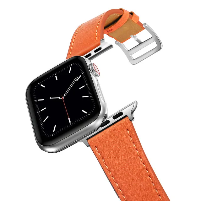 Smartwatch Premium Watches For Women - Premium lederen enkelvoudige lusband voor Apple