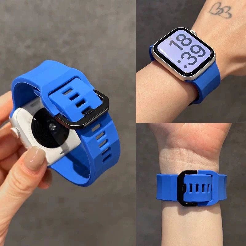 Smartwatch Premium Watches For Women - Premium zachte golvende siliconen horlogeband voor