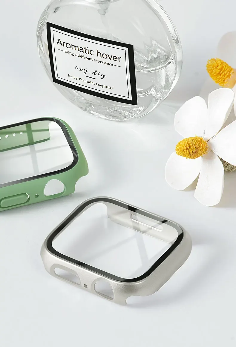 Gehard glas + cover voor Apple - Iwatch Smartwatch Series 7 recensie en prijs
