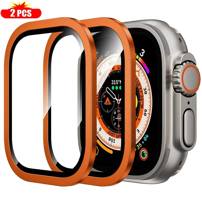 2 STKS Titanium Metalen Frame  - Smartwatch Watches For Mens recensie en prijs