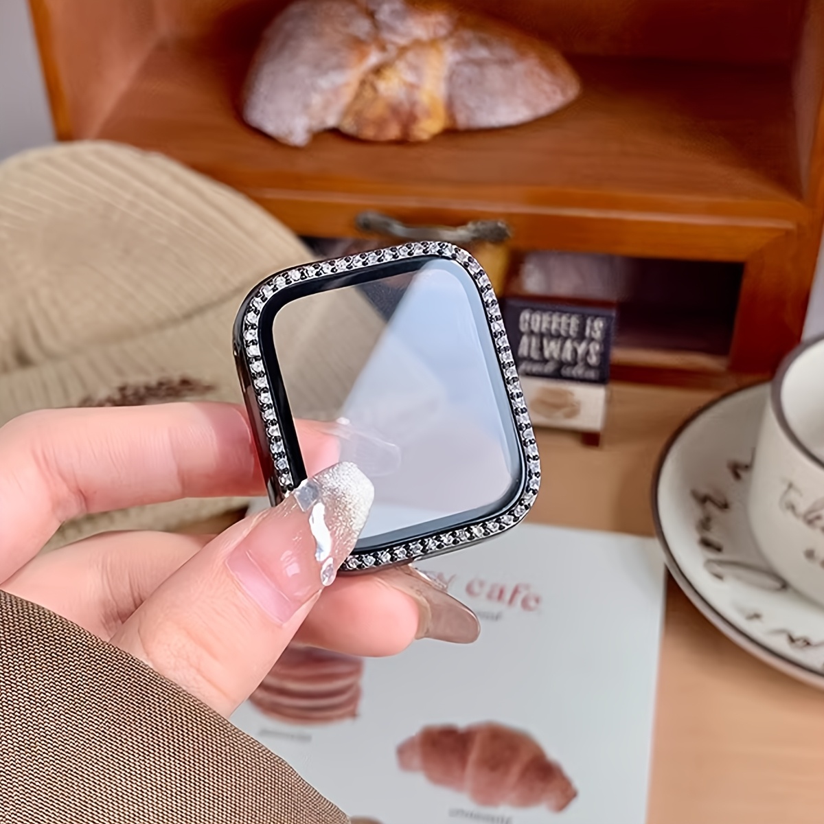 Glas + Diamant Case Voor Apple - Iwatch Smartwatch Series 7 recensie en prijs