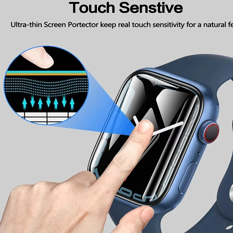 Beschermfolie voor Apple Watch - Iwatch Smartwatch Series 7 recensie en prijs