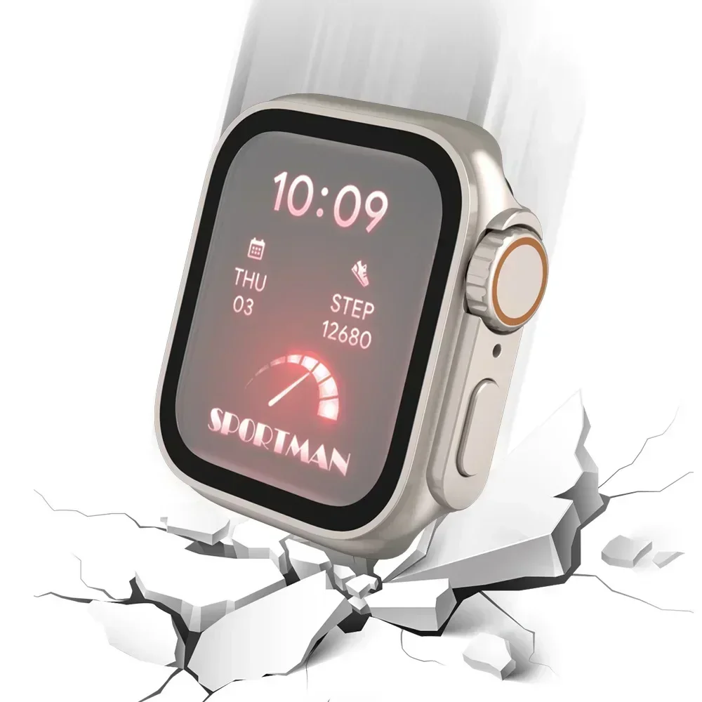 2 Stuks Gehard Glas + Hoes Voo - Iwatch Smartwatch Series 7 recensie en prijs