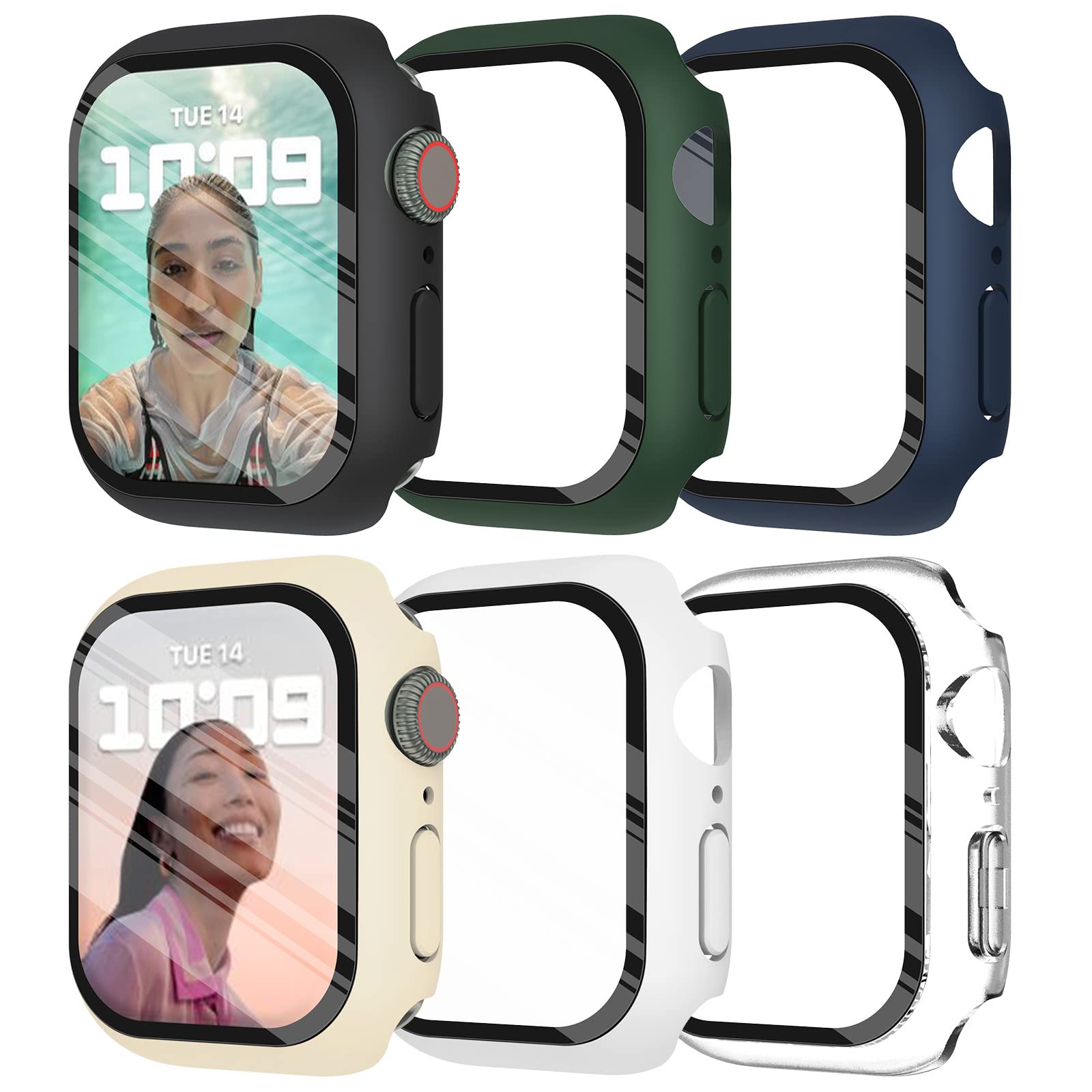 Gehard glas + cover voor Apple - Iwatch Smartwatch Series 7 recensie en prijs