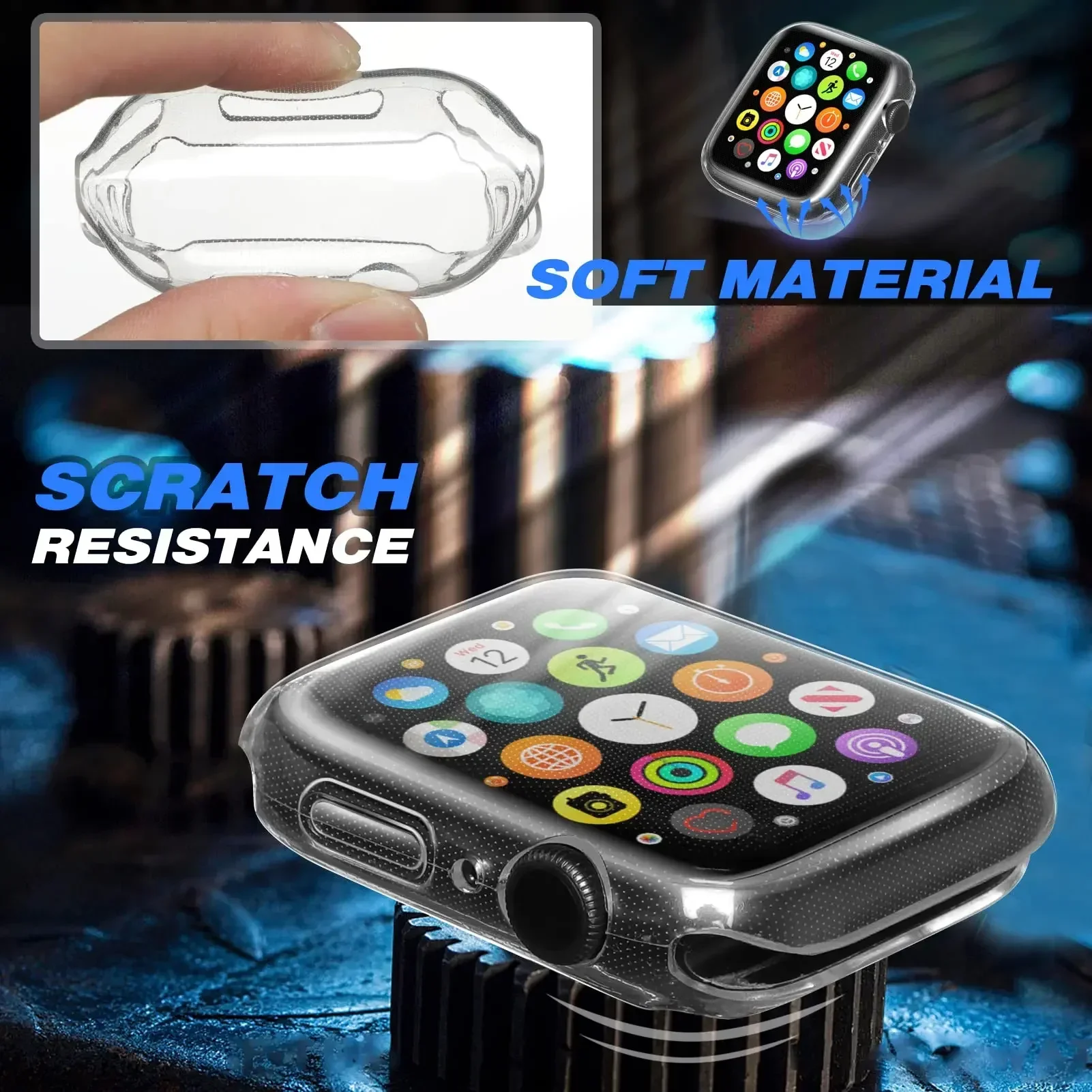 Cover Voor Apple Horloge Case  - Iwatch Smartwatch Series 7 recensie en prijs