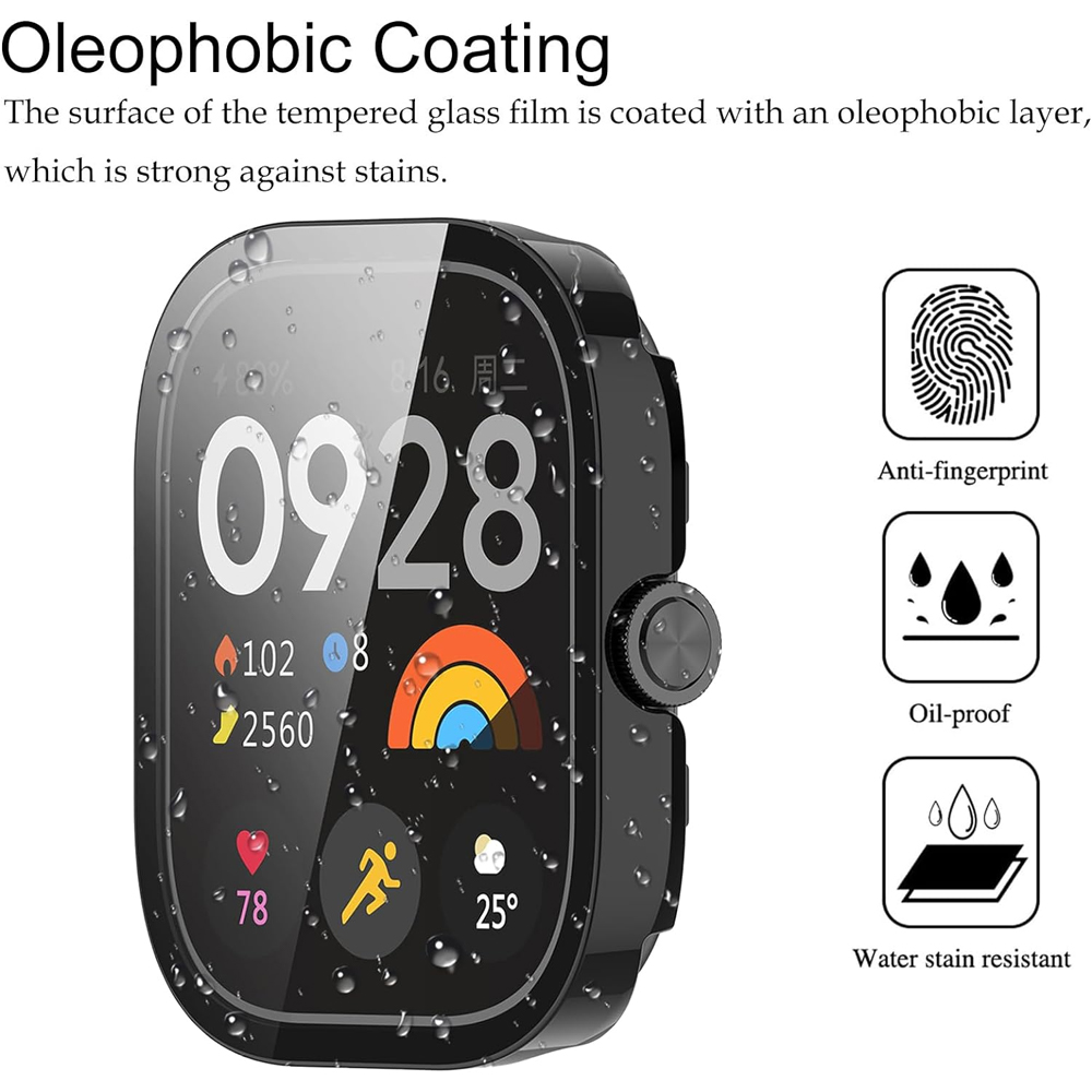 Gehard glas + hoesje voor Xiao - Smartwatch Watches For Mens recensie en prijs
