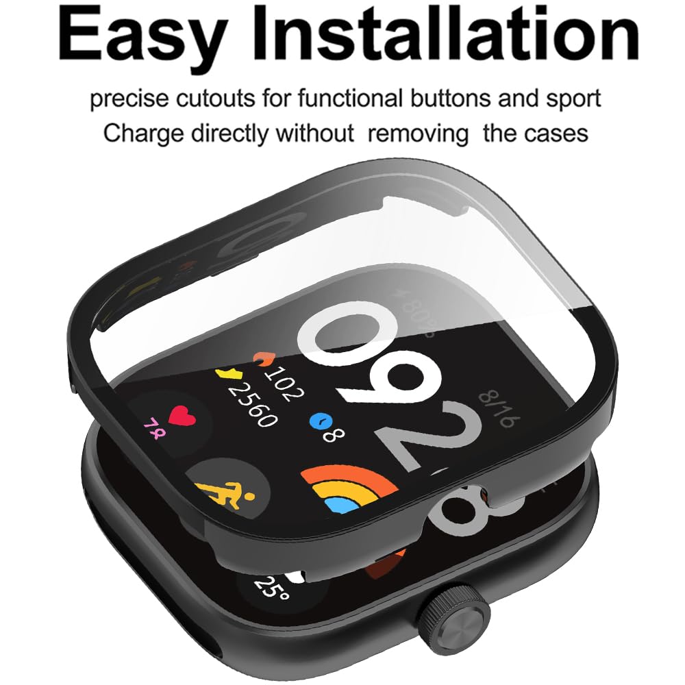 Gehard glas + hoesje voor Xiao - Smartwatch Watches For Mens recensie en prijs
