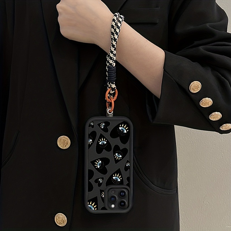 Zwarte Liefdeshart Oog Hangban - Samsung Galaxy Strap recensie en prijs