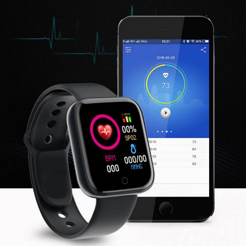 Mannen Slimme Horloges Kleuren - Watch Smart Y68 recensie en prijs