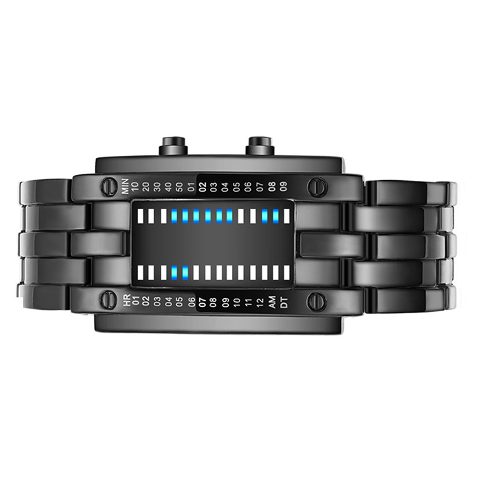 Premium binaire matrix blauwe  - Smartwatch Premium Watches For Women recensie en prijs
