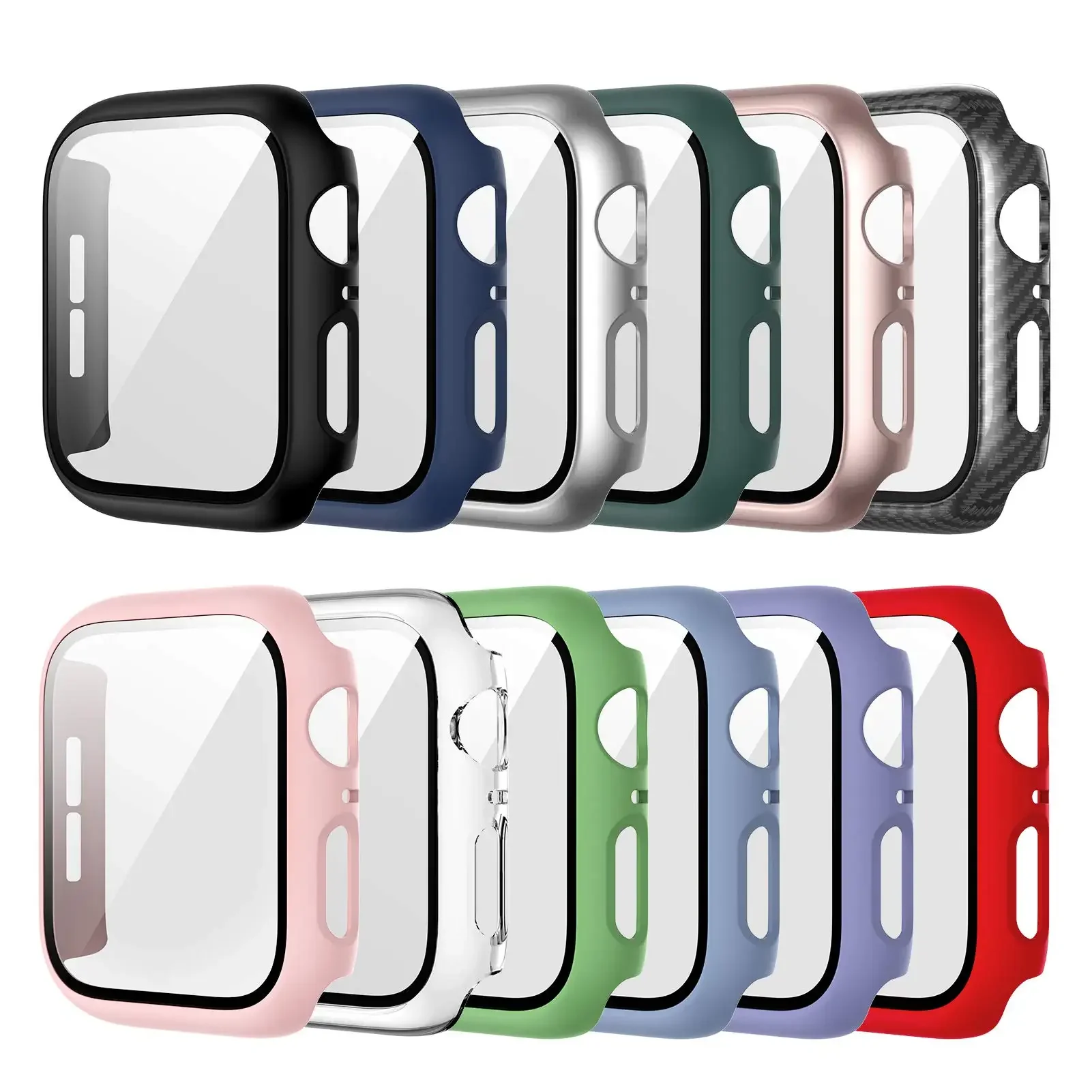 Gehard glas + cover voor Apple - Iwatch Smartwatch Series 7 recensie en prijs