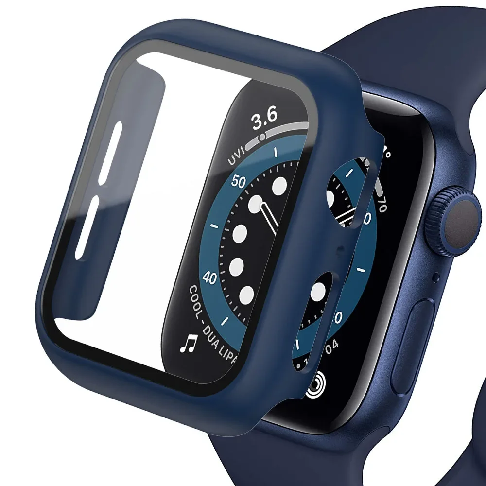 Gehard glas + cover voor Apple - Iwatch Smartwatch Series 7 recensie en prijs