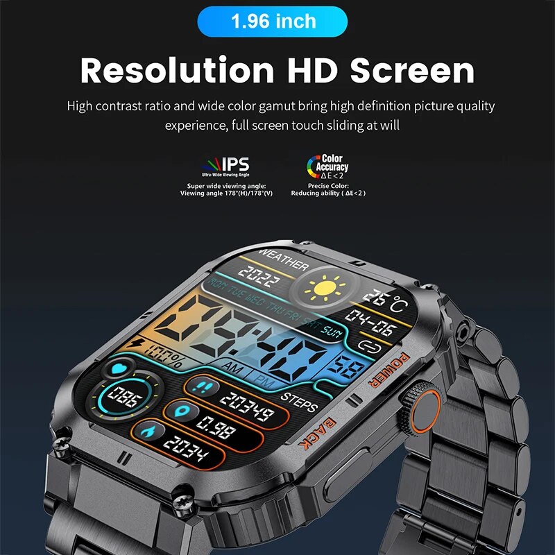 Lige Outdoor Sport Fitness Sma - Smartwatch Watches For Mens recensie en prijs