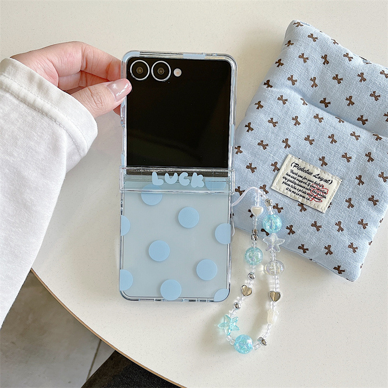 Koreaanse snoepkleuren polkado - Samsung Galaxy Strap recensie en prijs