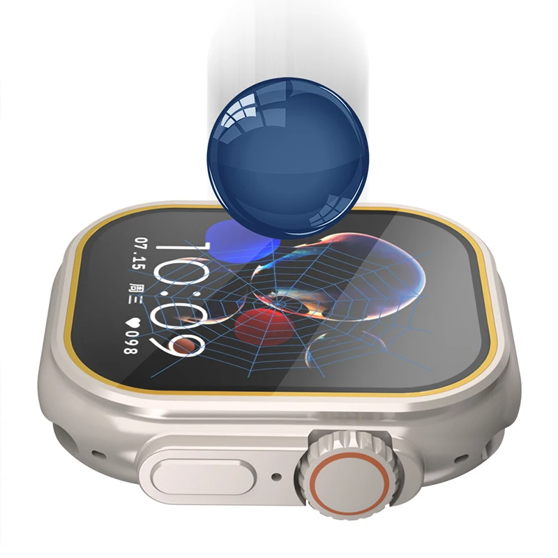 Gehard glasfilm voor Apple Wat - Smartwatch Watches For Mens recensie en prijs