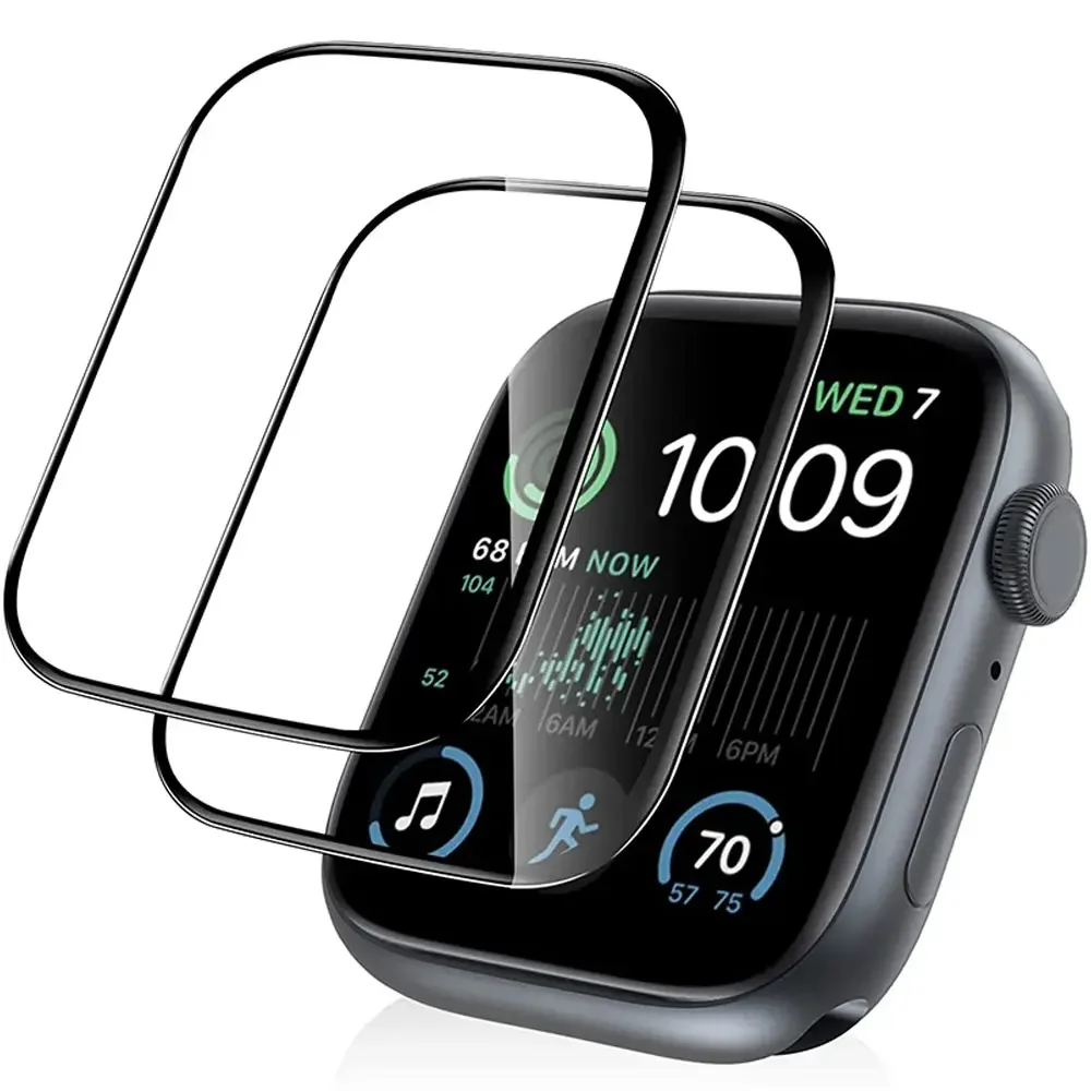 Volledig gebogen schermbescher - Iwatch Smartwatch Series 7 recensie en prijs