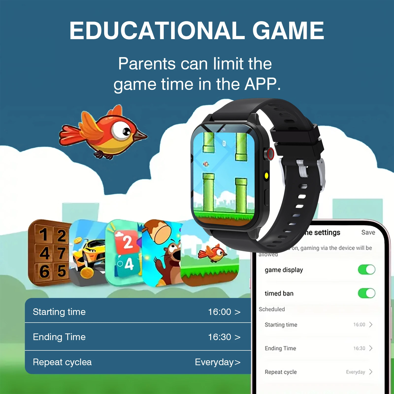 Smartwatch voor kinderen, 18 g - Smartwatch Watches Kids recensie en prijs