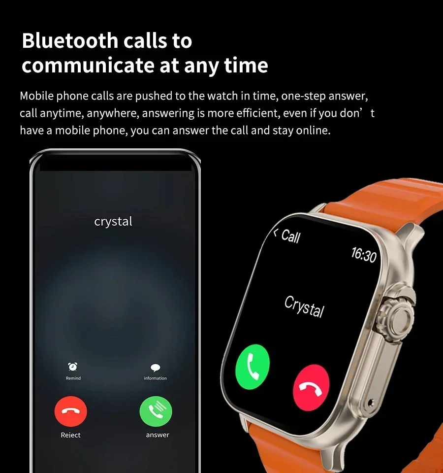 Nieuwe Serie 9 Watch PK HK8 PR - Smartwatch Watches For Mens recensie en prijs