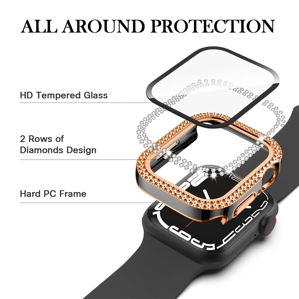 Diamanten Hoes Voor Appelhorlo - Iwatch Smartwatch Series 7 recensie en prijs