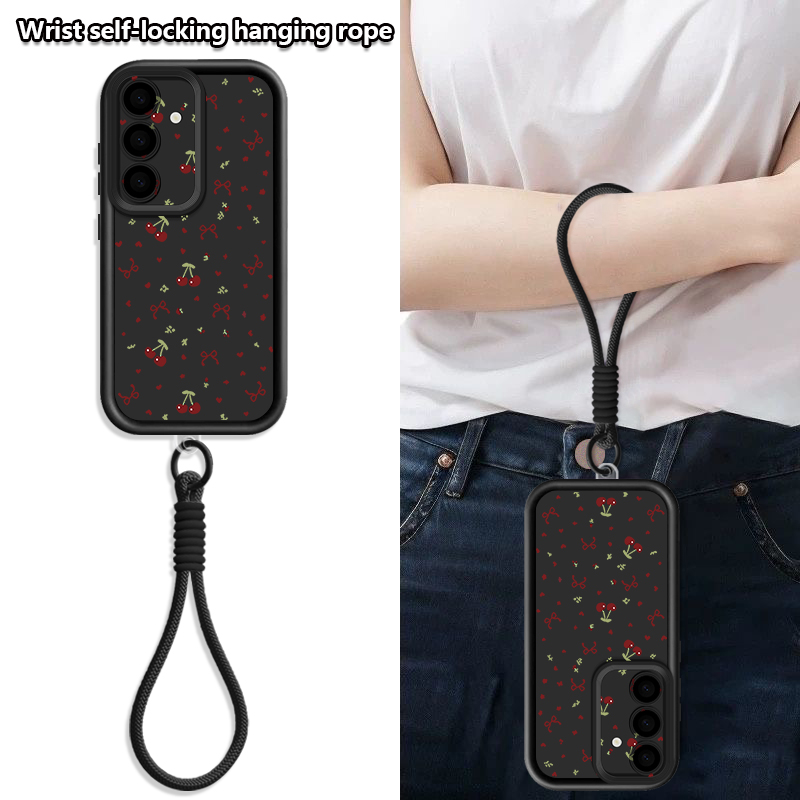 Telefoonhoesje met klein kerse - Samsung Galaxy Strap recensie en prijs