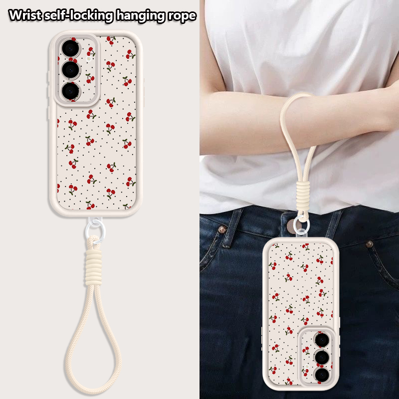 Telefoonhoesje met klein kerse - Samsung Galaxy Strap recensie en prijs