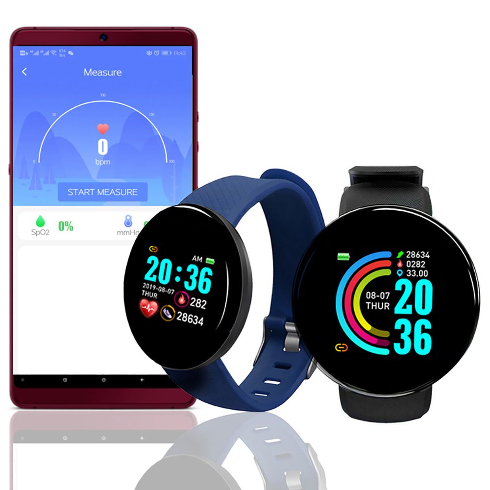 D18 Smart Watch Hartslagmeter  - Watch Smart Y68 recensie en prijs